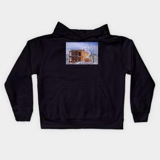 Walk in the Snow Kids Hoodie